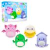BLDR Squishmallows Buildable Figure Multipack - Junie The Banana, Maritza The Cactus, Shea The Cthulhu, Stacy The Squid - Squishmallows Fans 8+, 0141 view 1