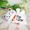 Lucky Cat,Welcoming Cat,Solar Powered Adorable Lazy Lying Waving Beckoning Fortune Lucky Cat Car Accessories (Bring Good Fortune and Good Luck) view 1