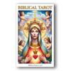 Biblical Tarot: A 78-Card Journey Through Scripture and The Soul | Christian Symbolism Reimagined for Modern Spiritual Reflection | Guidebook Included | Full Size - 4.75x2.75 | Reversible view 1