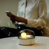 Adjustable Moon - Shaped Night Light - Gentle Eye - Care LED with Stepless Dimming for Bedroom Ambiance view 3