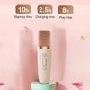 Karaoke Machine for Kids Portable Speaker with Wireless Microphone for Illusionary Flowing Light,Karaoke Toys Gifts for Girls & Boys Ages 4-12 +Year Old Birthday Party view 2