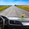Solar Dancing Flowers, Solar Powered Dancing Sunflower Sun Heart Bee Ins-ect in Pots Toy, Swinging Solar Power FLI-p Flap Flower for Car Window Car Dashboard Window Home Desk Decor, Gift for Driver view 2