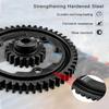 50T M1.0 Hardened Steel Spur Gear with 20T Pinion Gear Fit for Traxxas 1/10 Maxx 1/5 X-Maxx 1/10 E-REVO 2.0 VXL 1/7 XO-1, Hot Racing Spur Gear RC Cars Spare Parts view 3
