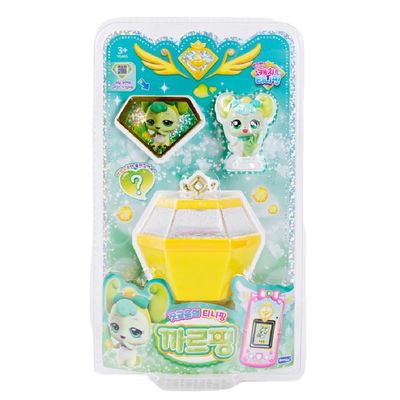 hwasooboon Catch Teenieping Figure Season 2 Tickleping Korean Animation, Light Green, Yellow