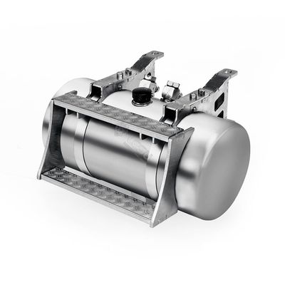wheelfun 1/14 LESU Metal Hydraulic Oil Tank C with Pedal 85MM for a RC Tractor Truck Model