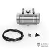 wheelfun 1/14 LESU Metal Hydraulic Oil Tank C with Pedal 85MM for a RC Tractor Truck Model view 2