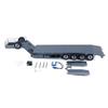 wheelfun 1/14 Metal 4 Axles Trailer for JDM 189 RC Tractor Truck with Electric Tail-Board for Adult Hobby view 1