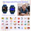 AIWIEP Kids Smart Watch Boys with 32 Games, Kids Watch for Boys Age 5-12 with HD Touch Screen Camera Pedometer Video Music Player Audiobook, Toys for 10 9 8 7 6 5 Year Old Boy Birthday Gift view 3