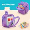 LoDrid Travel Case Compatible with Yoto Mini (2024 Edition), Carrying Bag with Adjustable Shoulder Strap, Audio Player Holder for Cards and Accessories, Purple, Bag Only view 3