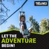 Trelines Ninja Rollerline for Kids Backyard Warrior Course - Simple T-Bar Ride - Easy to Hold & Ride for Girls & Boys 5+ - Get Outside and Have Fun! Max Weight 250lbs - Life is Better Outside! view 2