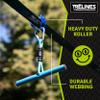 Trelines Ninja Rollerline for Kids Backyard Warrior Course - Simple T-Bar Ride - Easy to Hold & Ride for Girls & Boys 5+ - Get Outside and Have Fun! Max Weight 250lbs - Life is Better Outside! view 4
