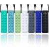 Chew Necklaces for Sensory Kids, 7 Pack Chewy Necklace Sensory Toys for Kids with Autism, Anxiety, ADHD, SPD, Silicone Chew Toys for Boys Girls Adults Chewing Biting Fidgeting view 1
