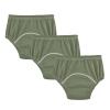 J JOYSAY Deep Lichen Green Potty Training Pants Unisex Toddler Training Underwear 3 Pack Waterproof Toilet Training Pants for Toddler Boys Girls 5T view 1