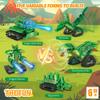 5 in 1 Dinosaur Toy for 6-12 Years Old Kids Boys, Robot Dino Building Set with APP & 2.4GHz Remote Control Science Programmable Building Block Dinosaur Kit, Birthday Gifts for Age 6 7 8 9 10 11 12 view 2