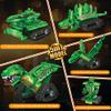 5 in 1 Dinosaur Toy for 6-12 Years Old Kids Boys, Robot Dino Building Set with APP & 2.4GHz Remote Control Science Programmable Building Block Dinosaur Kit, Birthday Gifts for Age 6 7 8 9 10 11 12 view 3