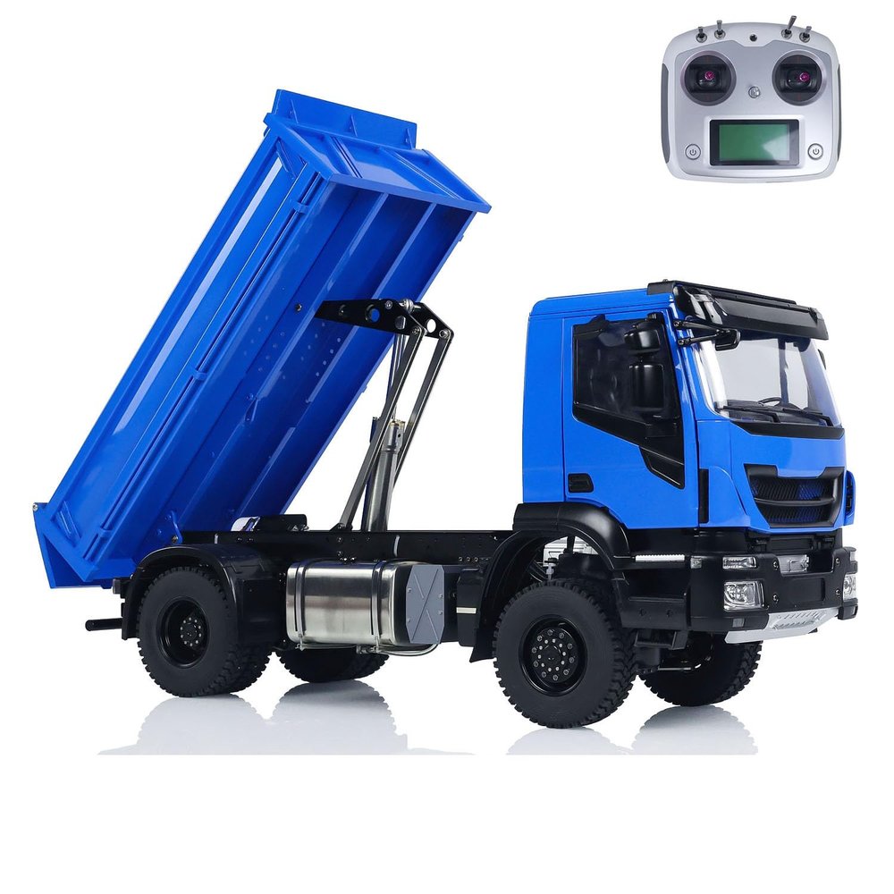 1/14 4X4 Metal RC Hydraulic Dump Truck Customized Radio Control Tipper Car Model for Adult Hobby