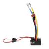 1/10 Rc Car Speed Controller,Waterproof 60A ESC Brushed Electronic Speed Controller for 1/10 RC Car Rock Crawler Boat SCX10 TRX4 CC01 TF2 D90 MST CFX EX86100 view 2