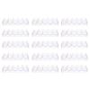 Luzhengyang 15Pcs Professional Poker Chips Storage Tray Box Stackable Casino Accessories - Clear Acrylic Chip Carrier Rack - 100 Capacity - Showcase Holder for Home Party Casino Games view 1
