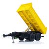 wheelfun 1/14 Metal 2 Axles LESU RC Full Trailer Remote Control Hydraulic Dumper Trailers for Adult Hobby view 1