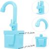 Kids Kitchen Sink Toys Dishwasher Playing Automatic Faucet Accessory Artificial Water Model view 3