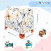 Wajiw Butterflies Water Table Cover for Step2 Rain Showers Splash Pond Water Table Waterproof Anti-UV Dust Proof Outdoor Toys Cover-Cover only view 3