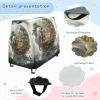 Wajiw Animal World Water Table Cover for Step2 Rain Showers Splash Pond Water Table Waterproof Anti-UV Dust Proof Outdoor Toys Cover-Cover only view 4