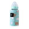 hokojix Portable USB Baby Bottle Warmer 5V 2A Heating Travel Milk Warmer Adjustable Temperature Control Breast Milk Heater Bag, 14*28.5cm, Pink view 4
