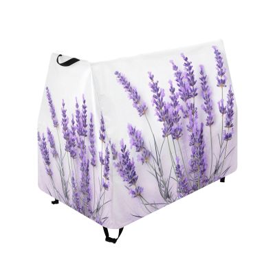 Wajiw Lavender Flower Water Table Cover for Step2 Rain Showers Splash Pond Water Table Waterproof Anti-UV Dust Proof Outdoor Toys Cover-Cover only