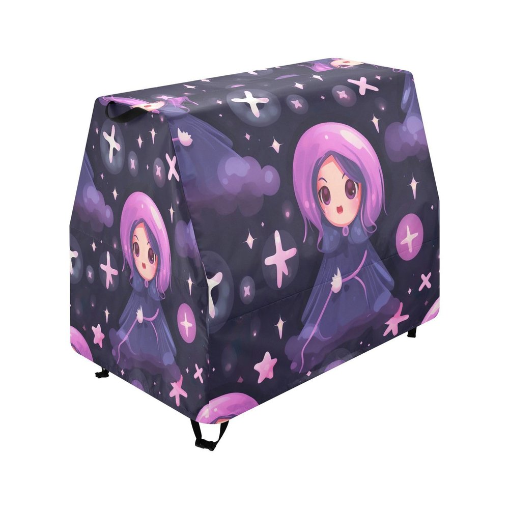 Wajiw Angle Wings Water Table Cover for Step2 Rain Showers Splash Pond Water Table Waterproof Anti-UV Dust Proof Outdoor Toys Cover-Cover only