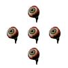 FGDTREE 5 Pcs Bloody Eyeballs Halloween Decor Halloween Realistic Eyeball Horror Props Artificial Eyeball Halloween Prank Prop Bloody Eyeballs view 4