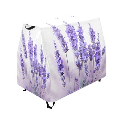 Wajiw Lavender Flower Water Table Cover for Step2 Rain Showers Splash Pond Water Table Waterproof Anti-UV Dust Proof Outdoor Toys Cover-Cover only
