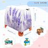 Wajiw Lavender Flower Water Table Cover for Step2 Rain Showers Splash Pond Water Table Waterproof Anti-UV Dust Proof Outdoor Toys Cover-Cover only view 3