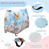 Wajiw Butterflies and Flowers Water Table Cover for Step2 Rain Showers Splash Pond Water Table Waterproof Anti-UV Dust Proof Outdoor Toys Cover-Cover only view 4