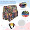 Wajiw Aztec Pattern Water Table Cover for Step2 Rain Showers Splash Pond Water Table Waterproof Anti-UV Dust Proof Outdoor Toys Cover-Cover only view 4