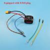 98g 50 * 43 * 33 8v-16v NZ500A Brushed ESC with T Plug/XT60 Plug Conventional 85A Peak 500A Waterproof with Fan for Ship Model(XT60plug) view 3