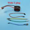98g 50 * 43 * 33 8v-16v NZ500A Brushed ESC with T Plug/XT60 Plug Conventional 85A Peak 500A Waterproof with Fan for Ship Model(XT60plug) view 4