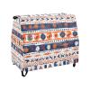 Wajiw Aztec Pattern Water Table Cover for Step2 Rain Showers Splash Pond Water Table Waterproof Anti-UV Dust Proof Outdoor Toys Cover-Cover only view 2