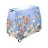 Wajiw Butterflies and Flowers Water Table Cover for Step2 Rain Showers Splash Pond Water Table Waterproof Anti-UV Dust Proof Outdoor Toys Cover-Cover only view 1