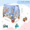 Wajiw Butterflies and Flowers Water Table Cover for Step2 Rain Showers Splash Pond Water Table Waterproof Anti-UV Dust Proof Outdoor Toys Cover-Cover only view 3