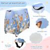 Wajiw Butterflies and Flowers Water Table Cover for Step2 Rain Showers Splash Pond Water Table Waterproof Anti-UV Dust Proof Outdoor Toys Cover-Cover only view 4