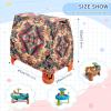 Wajiw Black White Butterfly Flower Water Table Cover for Step2 Rain Showers Splash Pond Water Table Waterproof Anti-UV Dust Proof Outdoor Toys Cover-Cover only view 3