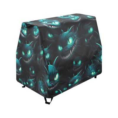 Wajiw Black Cat Water Table Cover for Step2 Rain Showers Splash Pond Water Table Waterproof Anti-UV Dust Proof Outdoor Toys Cover-Cover only