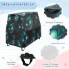 Wajiw Black Cat Water Table Cover for Step2 Rain Showers Splash Pond Water Table Waterproof Anti-UV Dust Proof Outdoor Toys Cover-Cover only view 4