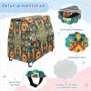 Wajiw Aztec Pattern Water Table Cover for Step2 Rain Showers Splash Pond Water Table Waterproof Anti-UV Dust Proof Outdoor Toys Cover-Cover only view 4