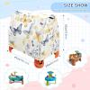Wajiw Butterflies Water Table Cover for Step2 Rain Showers Splash Pond Water Table Waterproof Anti-UV Dust Proof Outdoor Toys Cover-Cover only view 3