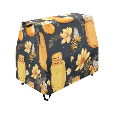 Wajiw Bees Water Table Cover for Step2 Rain Showers Splash Pond Water Table Waterproof Anti-UV Dust Proof Outdoor Toys Cover-Cover only