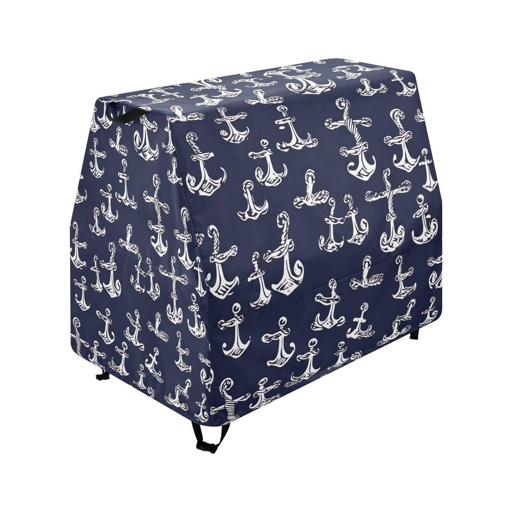 Wajiw Anchors Water Table Cover for Step2 Rain Showers Splash Pond Water Table Waterproof Anti-UV Dust Proof Outdoor Toys Cover-Cover only
