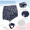 Wajiw Anchors Water Table Cover for Step2 Rain Showers Splash Pond Water Table Waterproof Anti-UV Dust Proof Outdoor Toys Cover-Cover only view 4