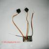 3.6-6V OpenTx Receiver with Two-Way Unidirectional Brushed ESC 4 Servo Outputs Receiver for RC Airplane Boat Model Accessory(2pcs servo) view 2