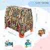 Wajiw Aztec Pattern Water Table Cover for Step2 Rain Showers Splash Pond Water Table Waterproof Anti-UV Dust Proof Outdoor Toys Cover-Cover only view 3